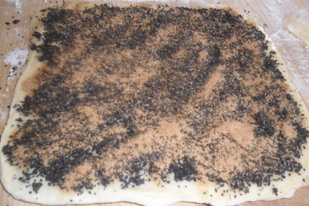 Kysnutý skladaný makový koláč (fotorecept) - obrázok 10