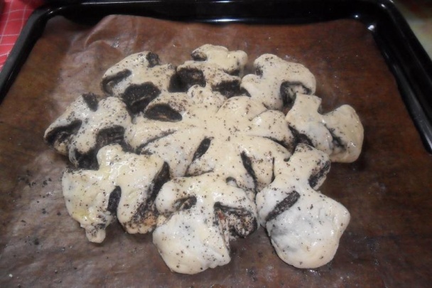 Kysnutý skladaný makový koláč (fotorecept) - obrázok 14