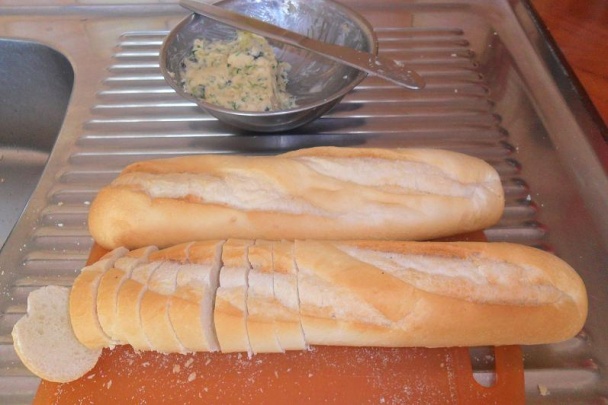 Opekané fajnové bagety - obrázok 1