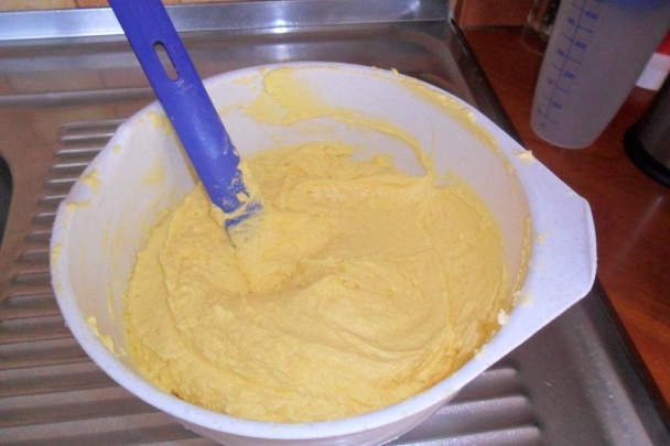 Pestrý 3-farebný koláč (fotorecept) - obrázok 2