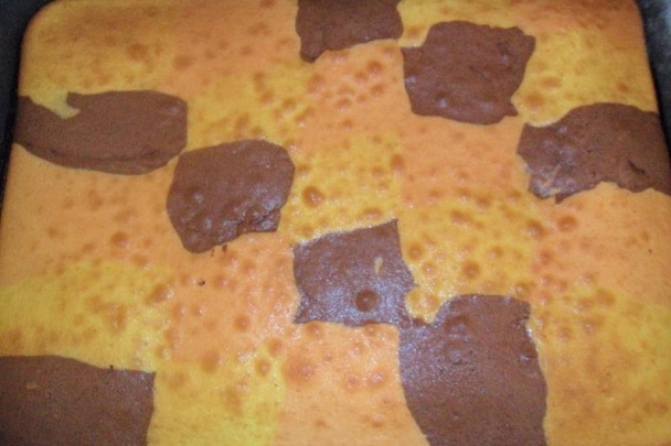 Pestrý 3-farebný koláč (fotorecept) - obrázok 6