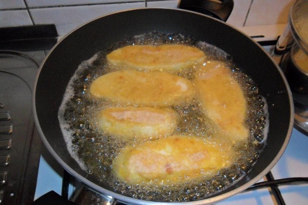 Patizón vyprážaný v cesnakovom syre (fotorecept) - obrázok 7