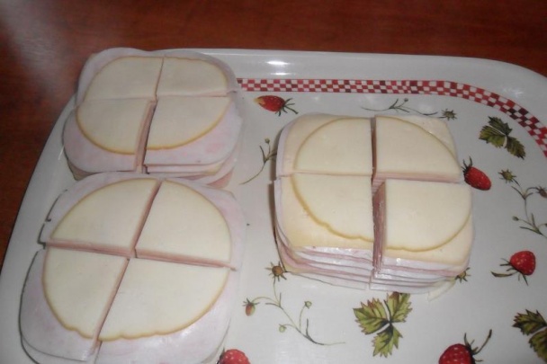 Vyprážaný syr a šunka v jednom (fotorecept) - obrázok 3