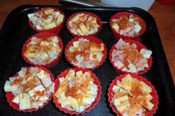 Syrové muffiny (fotorecept) - obrázok 3