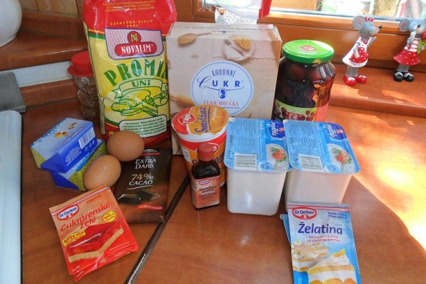 Višňovo-tvarohová torta (fotorecept) - obrázok 1