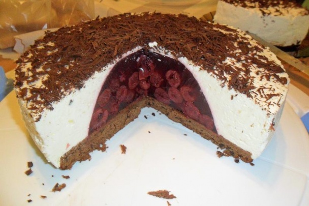 Višňovo-tvarohová torta (fotorecept) - obrázok 9