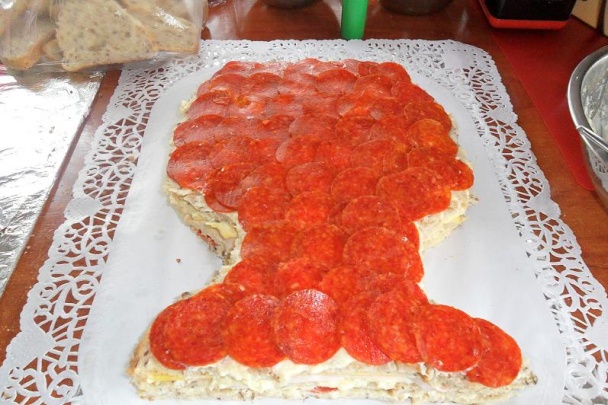 Slaná torta čaša (fotorecept) - obrázok 3