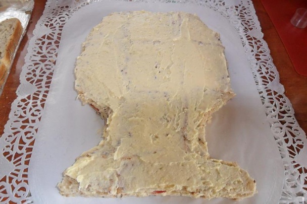 Slaná torta čaša (fotorecept) - obrázok 4