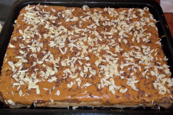 Jablkovo-karamelový bezlepkový zákusok (fotorecept) - obrázok 7