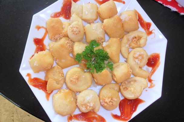 Langoše trochu inak ako slimáky (fotorecept) - obrázok 7