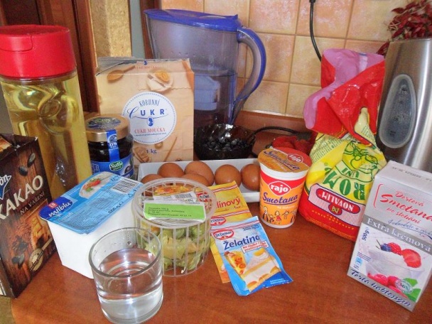 Tvarohovo-ovocný bezlepkový zákusok (fotorecept) - obrázok 1