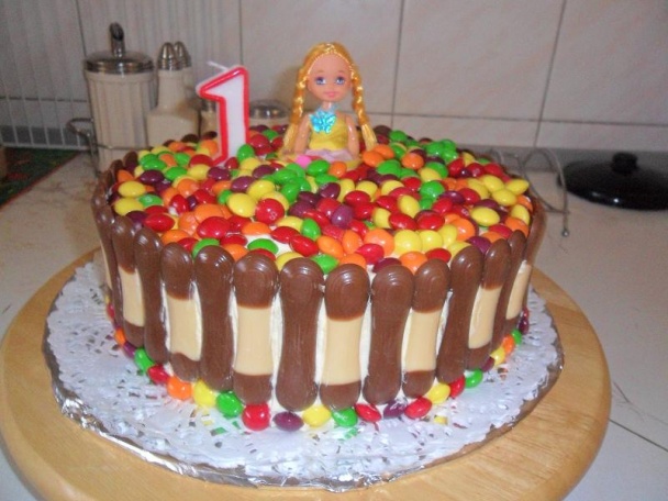 Torta k 1 rôčku-pre inšpiráciu  - obrázok 1