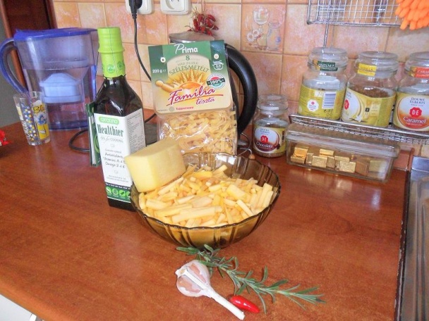 Cestoviny s tekvicou a syrom - obrázok 1