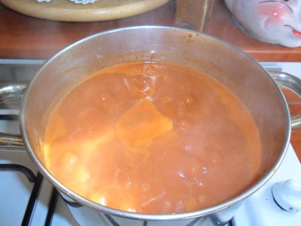 Paradajková polievka trochu inak (fotorecept) - obrázok 5