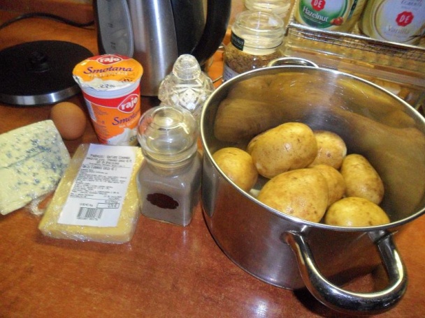 Pečené zemiaky so syrom (fotorecept) - obrázok 1