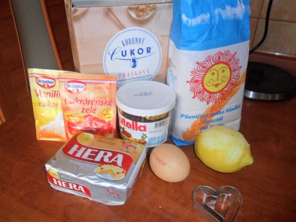 Nugátové srdiečko (fotorecept) - obrázok 1