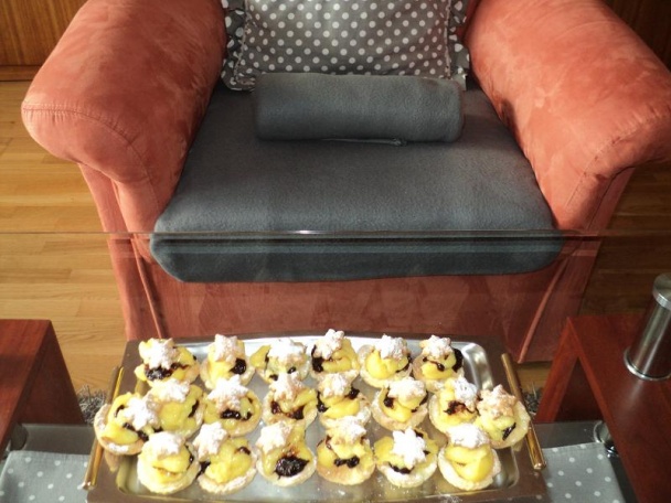 Pudingové košíčky - polotovar lístkové cesto - obrázok 2