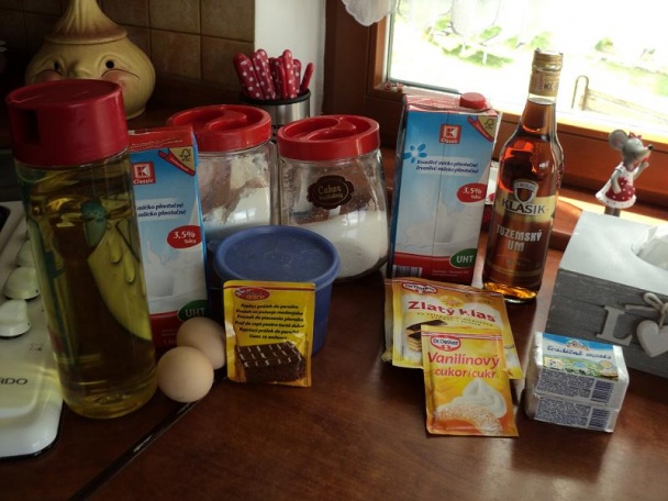 Perník s vanilkovým krémom - obrázok 1