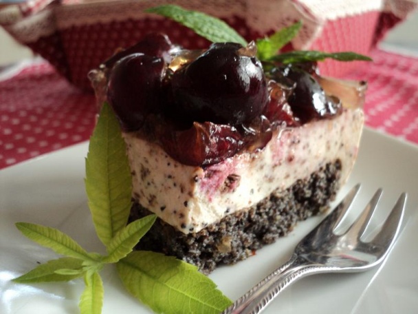 Čerešňový koláč stracciatella (fotorecept) - obrázok 6