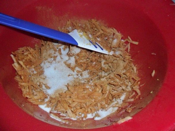 Jablkovo orechový rýchly bezlepkový koláčik (fotorecept) - obrázok 3