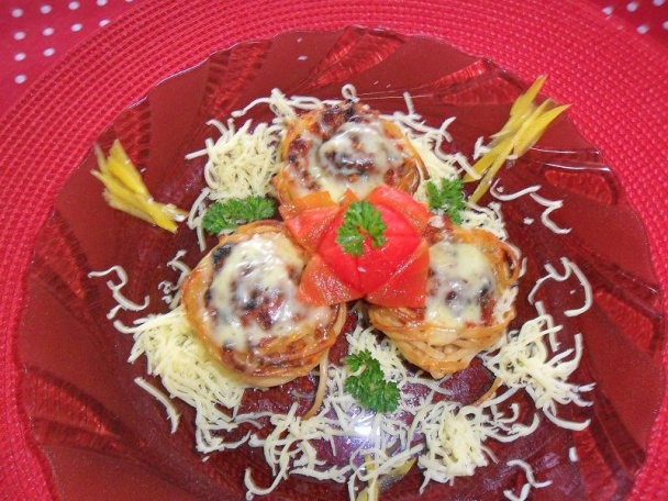 Zapečené špagety (fotorecept) - obrázok 7