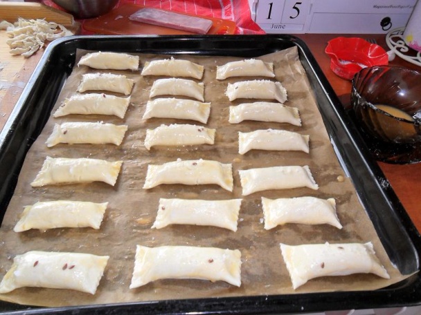 Slané závitky z lístkového cesta (fotorecept) - obrázok 5