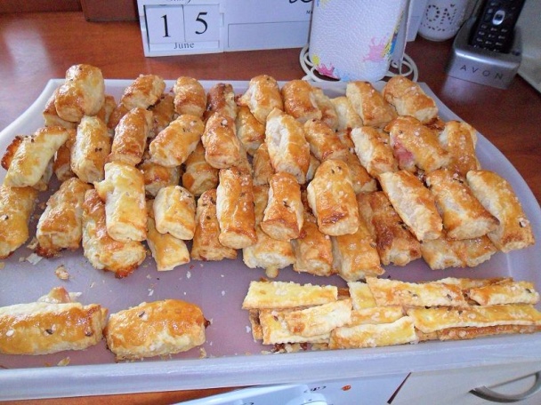 Slané závitky z lístkového cesta (fotorecept) - obrázok 6