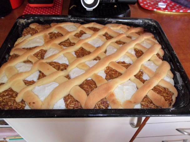 Krehký jablkovo-tvarohový mrežovík (fotorecept) - obrázok 6