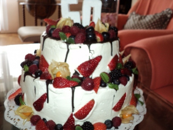 Torta na päťdesiatku - obrázok 2