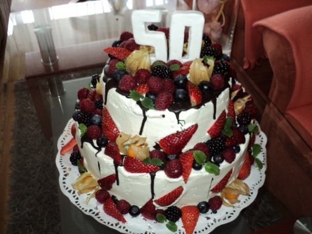 Torta na päťdesiatku - obrázok 4