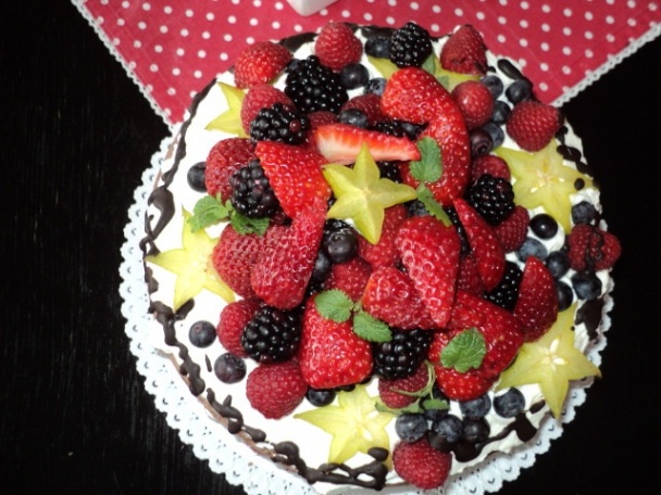 Nahá torta - bezlepková - obrázok 1