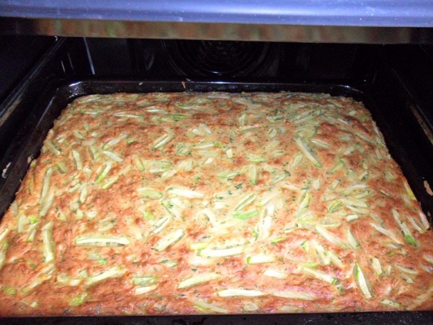 Slaný koláč z cukety (fotorecept) - obrázok 3