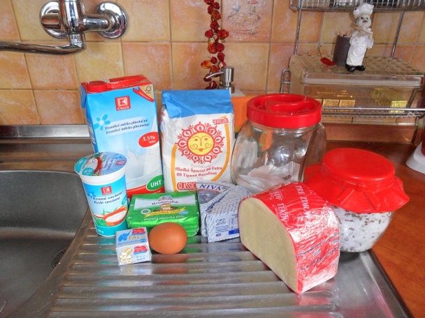 Nivovo-eidamové kysnuté pagáčiky (fotorecept) - obrázok 1