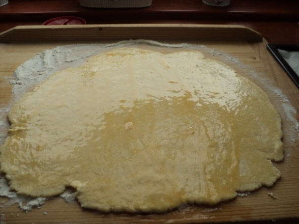 Slané syrovo-cesnakové krekry (fotorecept) - obrázok 4