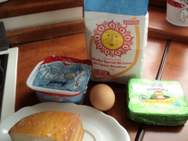 Tvarohové krekry (fotorecept) - obrázok 1