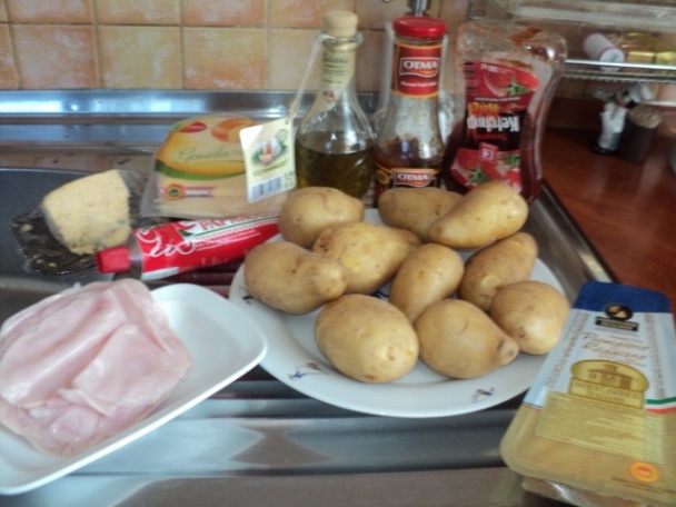 Pečené zemiaky trochu inak (fotorecept) - obrázok 1