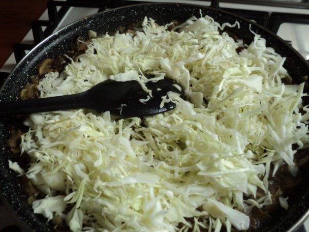 Huby na kapuste a smotane (fotorecept) - obrázok 3
