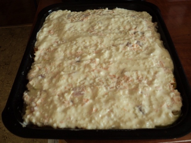 Slaný cuketovo-ryžový koláč bez múky (fotorecept) - obrázok 8