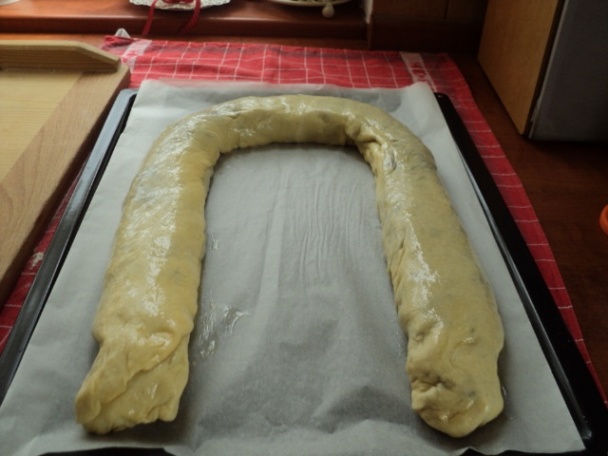 Makovo-jablkový koláč z kysnutého cesta (fotorecept) - obrázok 4