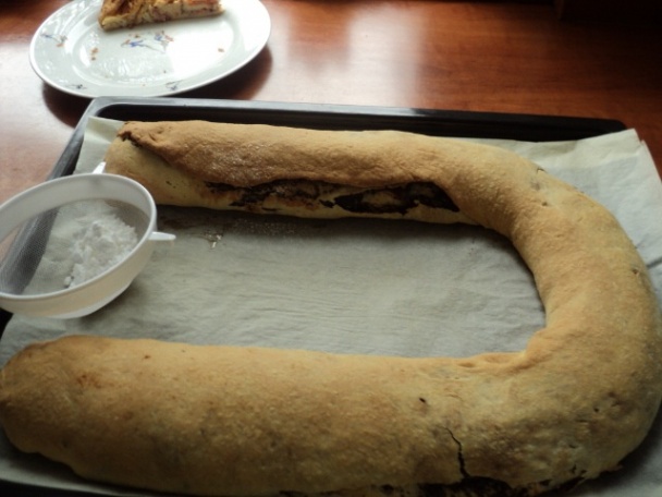 Makovo-jablkový koláč z kysnutého cesta (fotorecept) - obrázok 5