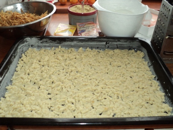 Strúhaný jablkový koláč (fotorecept) - obrázok 7