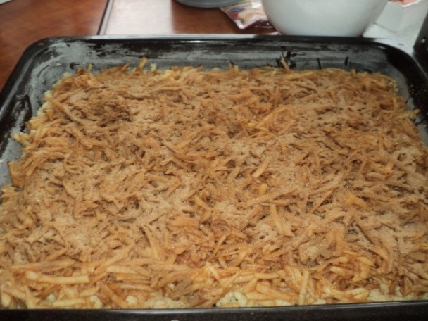 Strúhaný jablkový koláč (fotorecept) - obrázok 9
