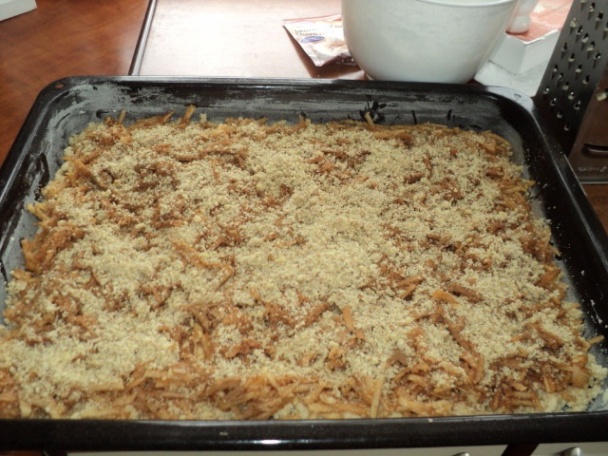 Strúhaný jablkový koláč (fotorecept) - obrázok 10