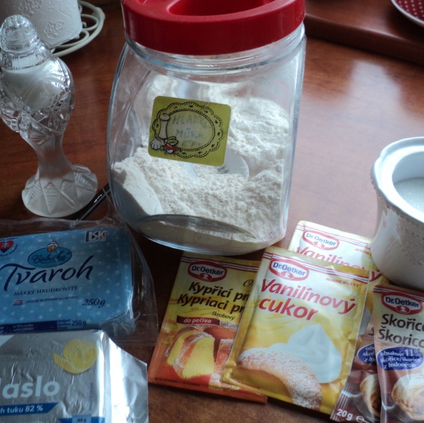 Škoricové minirolky z tvarohového cesta (fotorecept) - obrázok 1