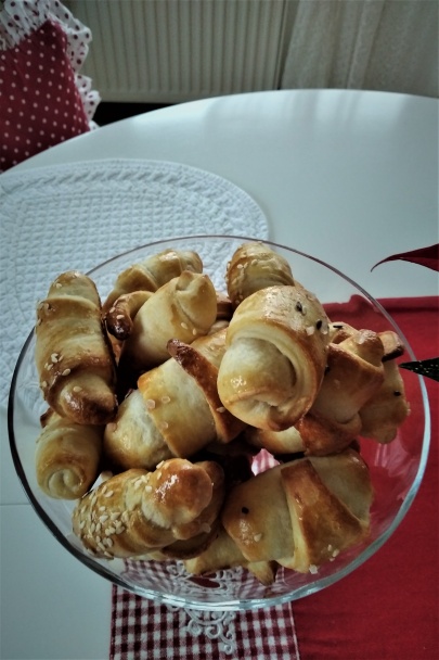 Jednoduché kysnuté rožky (fotorecept) - obrázok 8