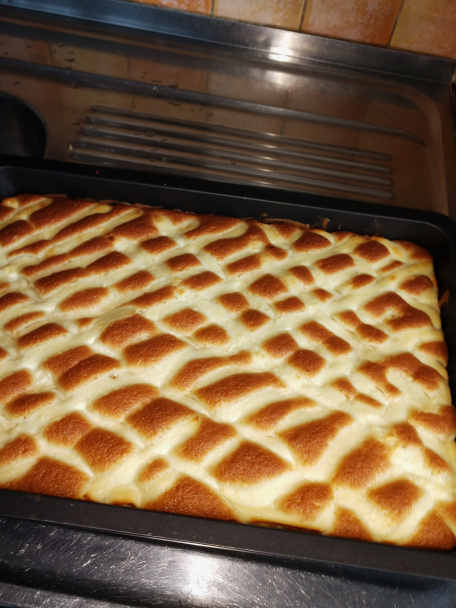 Mriežkový tvarohový koláč (fotorecept) - obrázok 5