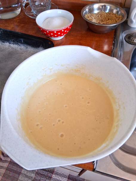 Jablkovo-orechový koláčik (fotorecept) - obrázok 3