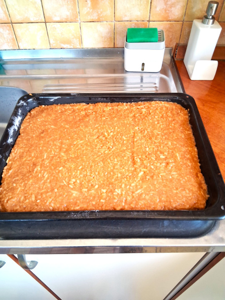 Jablkovo-orechový koláčik (fotorecept) - obrázok 5