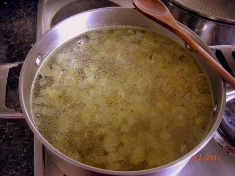 Šošovicová polievka s párkami - obrázok 3