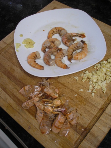 Cestoviny s krevetami - prawns (fotorecept) - obrázok 2